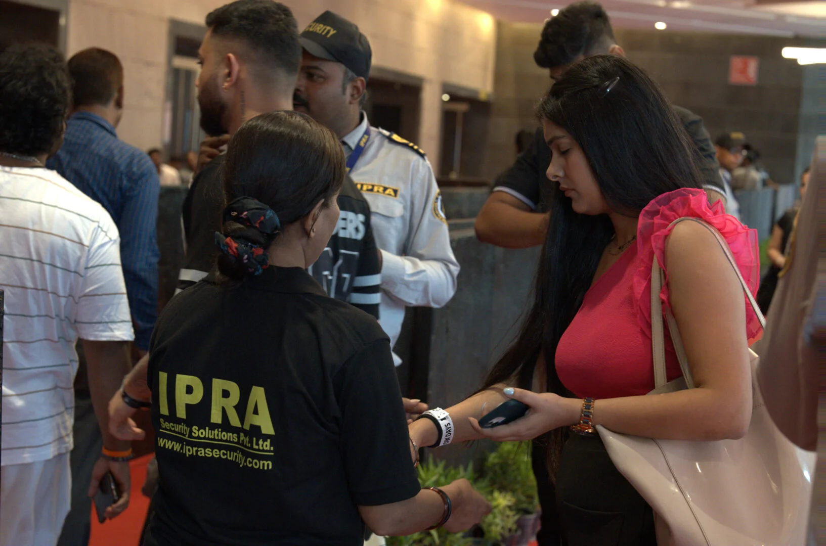 IPRA personal security officer on duty