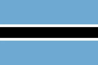 Flag: Botswana High Commission