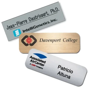 Name Plate & Agency Badge