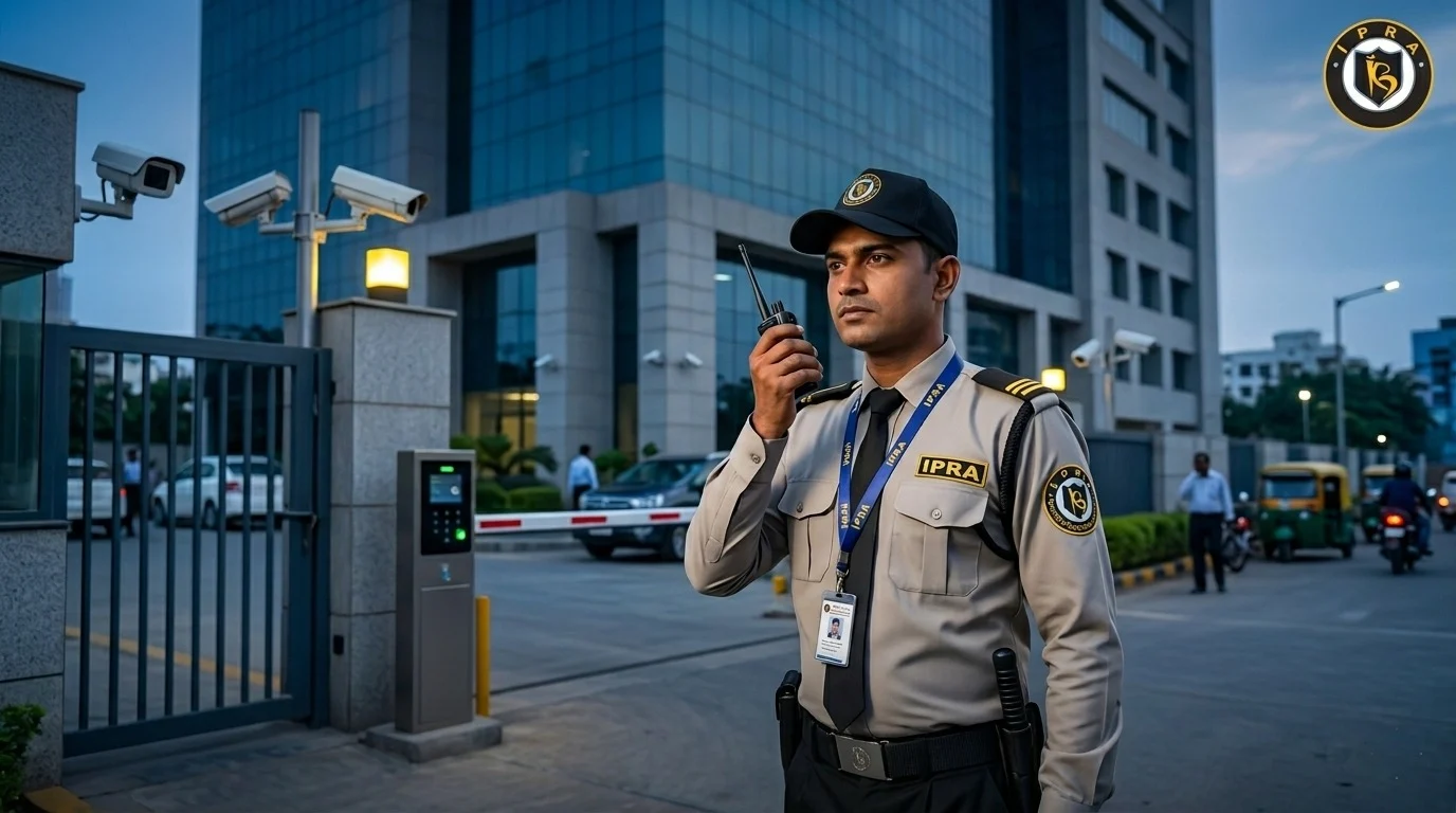 24hr Security Guards for Businesses in India | IPRA Security Solutions